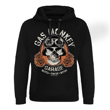 Gas Monkey Garage Skull Epic Hoodie, Epic Hooded Pullover