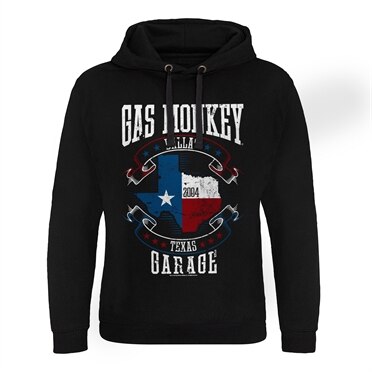 Gas Monkey Garage - Texas Flag Epic Hoodie, Epic Hooded Pullover