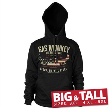 Gas Monkey Garage American Viking Big & Tall Hoodie, Big & Tall Hooded Pullover