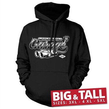 GMG Garage Exhaust Big & Tall Hoodie, Big & Tall Hoodie