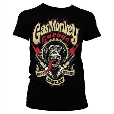 Gas Monkey Garage - Spark Plugs Girly Tee, Girly Tee