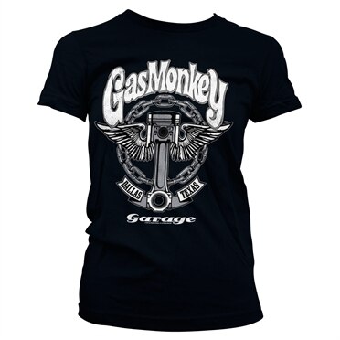 Gas Monkey Garage Big Piston Girly T-Shirt, Girly Tee