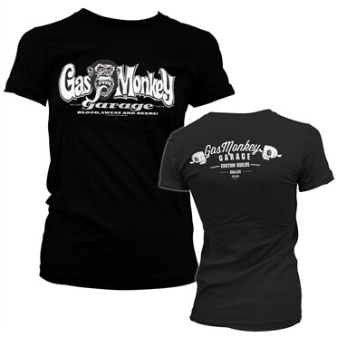 Gas Monkey Garage Bar Knuckles Girly Tee, Girly Tee