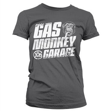 Gas Monkey Garage Tire Tracks Girly Tee, Girly Tee