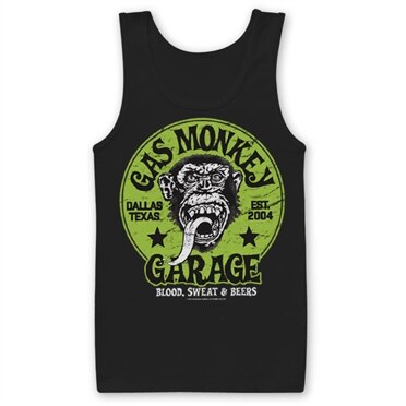 Gas Monkey Garage - Green Logo Tank Top, Tank Top