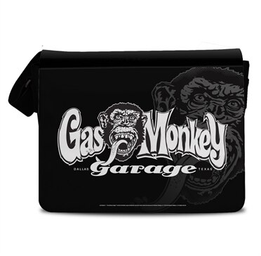 Gas Monkey Garage Logo Messenger Bag, Messenger Bag