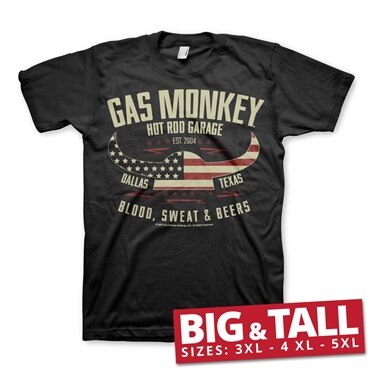Gas Monkey Garage American Viking Big & Tall Tee, Big & Tall T-Shirt