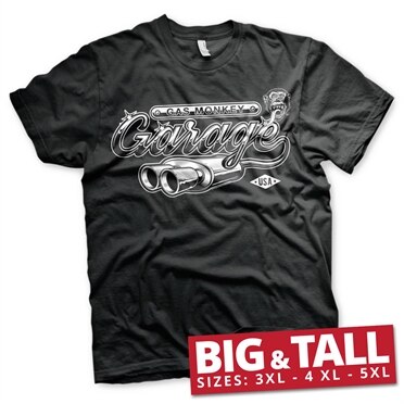 GMG Garage Exhaust Big & Tall T-Shirt, Big & Tall T-Shirt