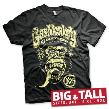 Gas Monkey Garage Big Brand Logo Big & Tall T-Shirt, Big & Tall T-Shirt