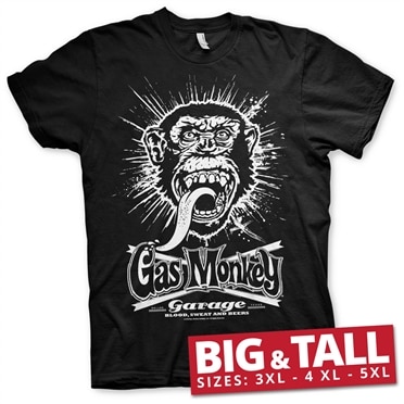 Gas Monkey Garage Explosion Big & Tall T-Shirt, Big & Tall T-Shirt