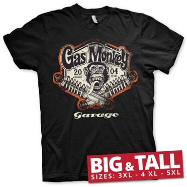 Gas Monkey Garage Spring Coils Big & Tall T-Shirt, Big & Tall T-Shirt