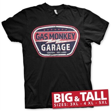 Gas Monkey Garage Vintage Custom Big & Tall T-Shirt, Big & Tall T-Shirt