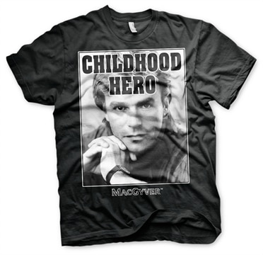 Läs mer om Macgyver - Childhood Hero T-Shirt, T-Shirt