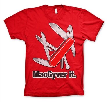 Läs mer om MacGyver It T-Shirt, T-Shirt