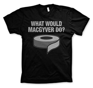 Läs mer om What Would MacGyver Do T-Shirt, T-Shirt