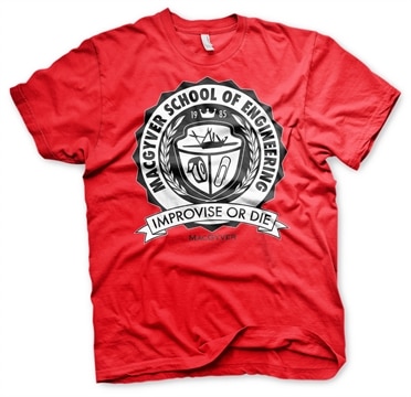 Macgyver School Of Engineering T-Shirt, Basic Tee