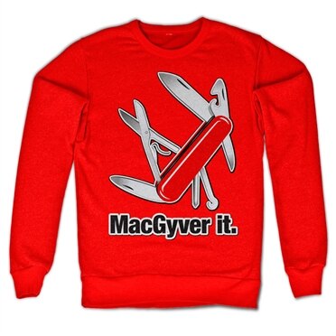 Läs mer om MacGyver It Sweatshirt, Sweatshirt