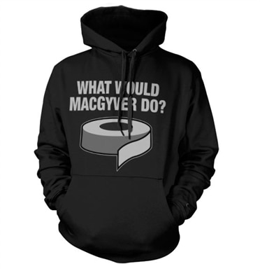 What Would MacGyver Do Hoodie, Hooded Pullover