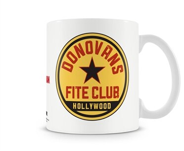 Läs mer om Donovans Fite Club, Hollywood Coffee Mug, Accessories