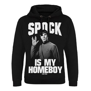 Star Trek - Spock Is My Homeboy Epic Hoodie, Epic Hooded Pullover