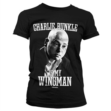 Charlie Runkle Is My Wingman Girly T-Shirt, Girly Tee