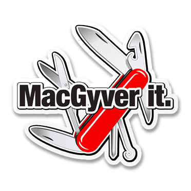 Läs mer om MacGyver It Sticker, Accessories