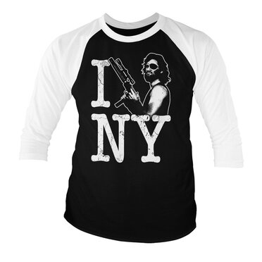 Läs mer om I Escaped New York Baseball 3/4 Sleeve Tee, Long Sleeve T-Shirt
