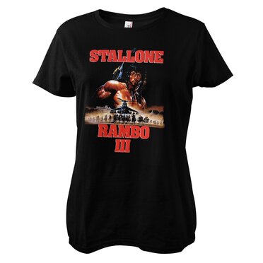 Läs mer om Rambo III Poster Girly Tee, T-Shirt
