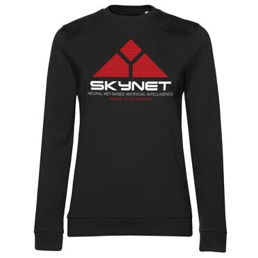 Läs mer om The Terminator - Skynet Girly Sweatshirt, Sweatshirt