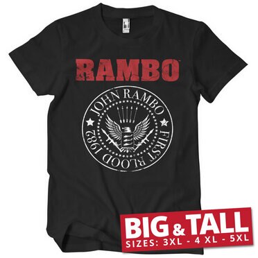 Läs mer om First Blood 1982 Seal Big & Tall T-Shirt, T-Shirt