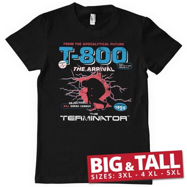 Läs mer om The Terminator Arrival Big & Tall T-Shirt, T-Shirt