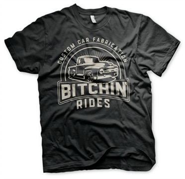 Bitchin' Rides Sunset Pick-Up T-Shirt, Basic Tee