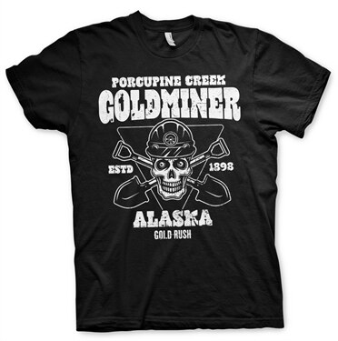 Läs mer om Gold Rush - Porcupine Creek Goldminer T-Shirt, T-Shirt