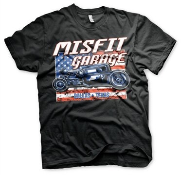 Misfit Garage Old Glory T-Shirt, Basic Tee
