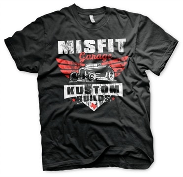 Läs mer om Misfit Garage - Kustom Builds T-Shirt, T-Shirt