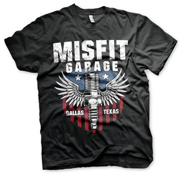 Läs mer om Misfit Garage - American Piston T-Shirt, T-Shirt