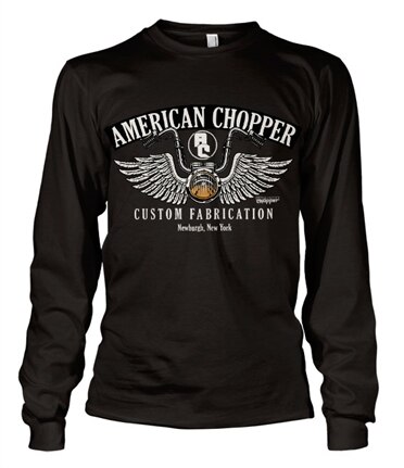 Läs mer om American Chopper Handlebar Long Sleeve Tee, Long Sleeve T-Shirt