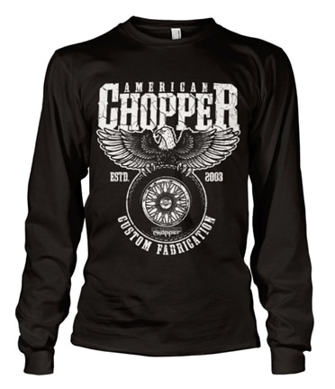 Läs mer om American Chopper - Custom Fabrication Long Sleeve Tee, Long Sleeve T-Shirt