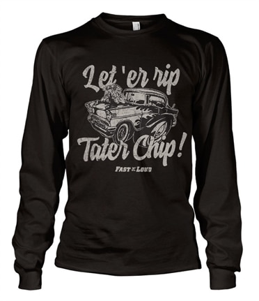 Läs mer om Let Er Rip Tater Chip Long Sleeve Tee, Long Sleeve T-Shirt