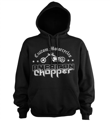 American Chopper Washed Logo Hoodie, Hooded Pullover