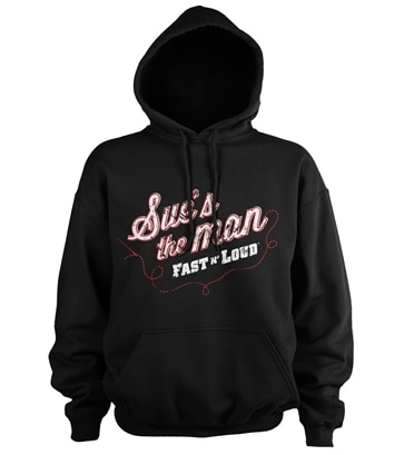Sue's The Man Hoodie, Hooded Pullover