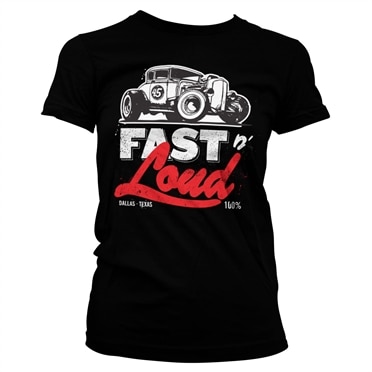 Läs mer om Fast N Loud Hot Rod Girly Tee, T-Shirt