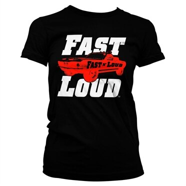Läs mer om Fast N Loud Mustang Girly Tee, T-Shirt