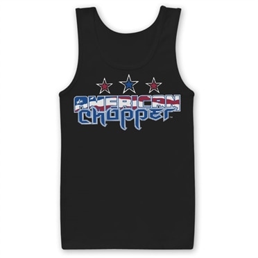 Läs mer om American Chopper Flag Logo Tank Top, Tank Top