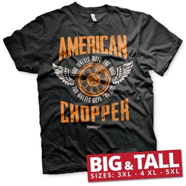 Läs mer om American Chopper - Two Wheels Big & Tall T-Shirt, T-Shirt
