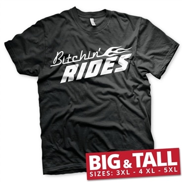 Läs mer om Bitchin Rides Logo Big & Tall T-Shirt, T-Shirt