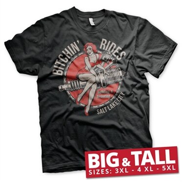 Läs mer om Bitchin Rides - Salt Lake City Big & Tall T-Shirt, T-Shirt