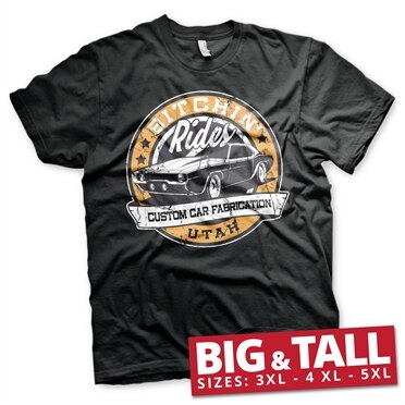 Läs mer om Bitchin Rides - Utah Big & Tall T-Shirt, T-Shirt