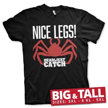 Läs mer om Deadliest Catch - NICE LEGS! Big & Tall T-Shirt, T-Shirt