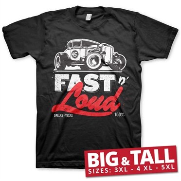 Läs mer om Fast N Loud Hot Rod Big & Tall T-Shirt, T-Shirt